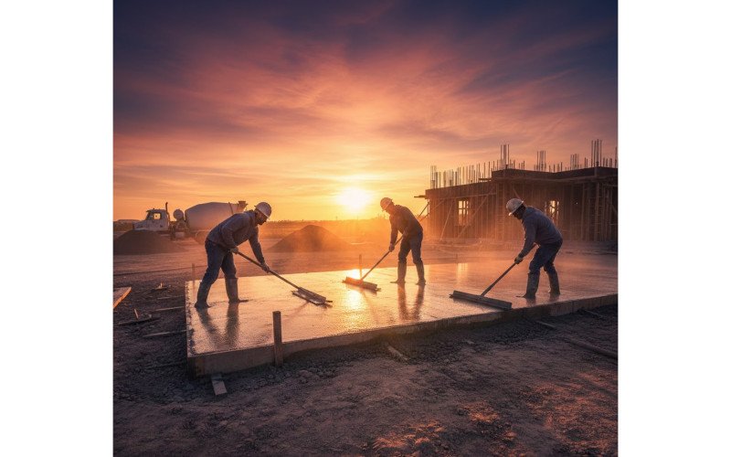 Ground Floor Slab Completed